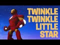 Avengers Nursery Rhymes Lullaby: Avengers Iron Man Flies to Twinkle Twinkle Little Star by ToyRap