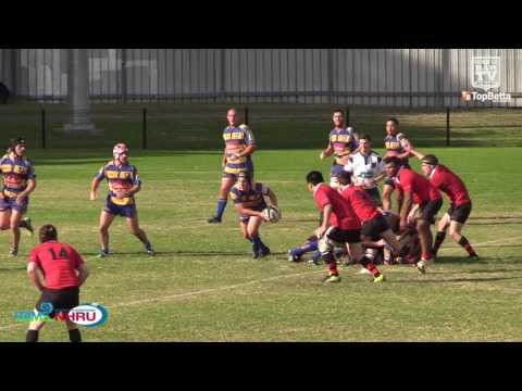 2016 NHRU Round 9 Premier 2 Highlights - Hamilton Hawks v Singleton Bulls