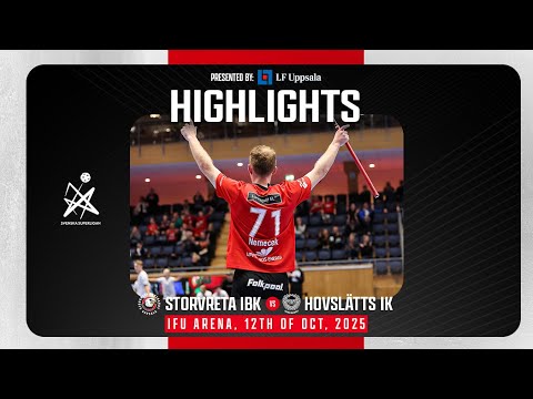Highlights Storvreta IBK vs Hovslätts IK