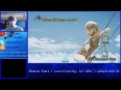 [TWITCH STREAM] Mario Kart Wii - Sync test on Wii U & Wii