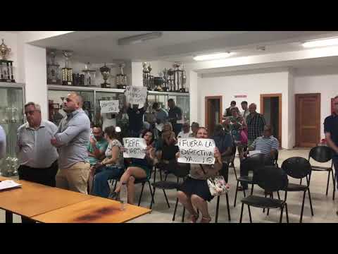 TENSIÓN MÁXIMA EN UNA ASAMBLEA DE LA UD TELDE