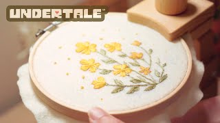 Mree - Ode to Undertale (Music Video) (Embroidery Timelapse)
