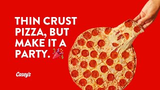 Casey's Thin Crust Pizza: It’s Party Time