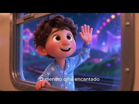 O Trem Mágico dos Sonhos #desenhoinfantil #vídeoinfantil #viral #disney #crianças #aventura #trem