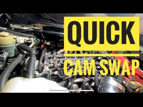 Camshaft swap without removing timing cover & Evo X Mivec Delete Install