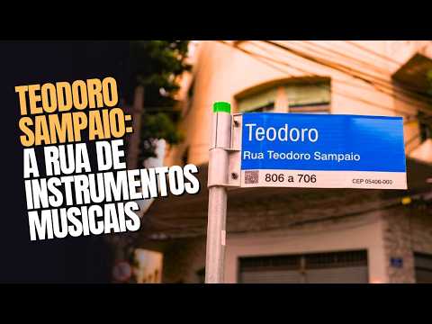 TEODORO SAMPAIO - A RUA DOS INSTRUMENTOS MUSICAIS