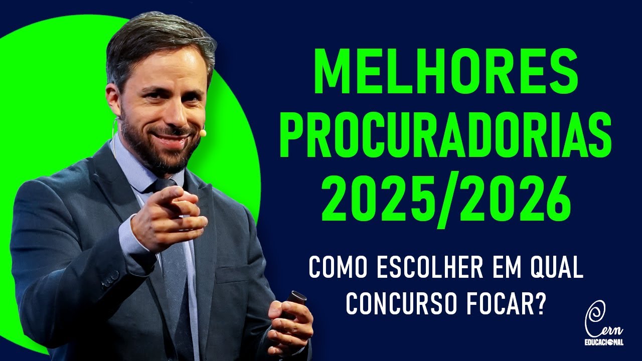 Melhores Procuradorias 2025/2026 (onde focar)
