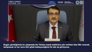#TurkeyEnergyOutlook Enerji ve Tabii Kaynaklar Bakanı Fatih Dönmez