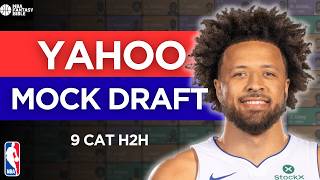 YAHOO NBA Fantasy MOCK DRAFT 🏀 (2026-27 NBA Fantasy Basketball)