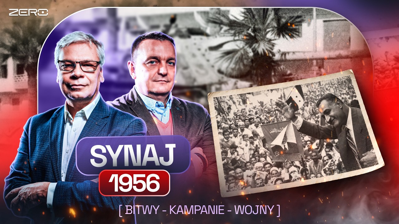 WOJNA NA SYNAJU 1956. JAK IZRAEL, FRANCJA I BRYTANIA ZAATAKOWAŁY EGIPT? | BITWY-KAMPANIE-WOJNY