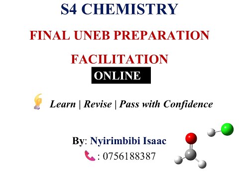 S4 Chemistry Paper 1 UNEB 2025 | Final Revision Facilitation & Scoring Guide