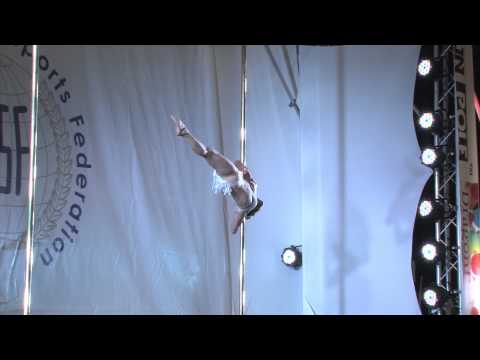 Erika Suganum - SENIOR WOMEN - PRELIM - WORLD POLE SPORTS CHAMPIONSHIPS 2014