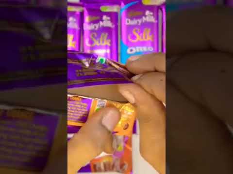 unboxing Dairy Milk Orange chocolate 🍫 #shorts