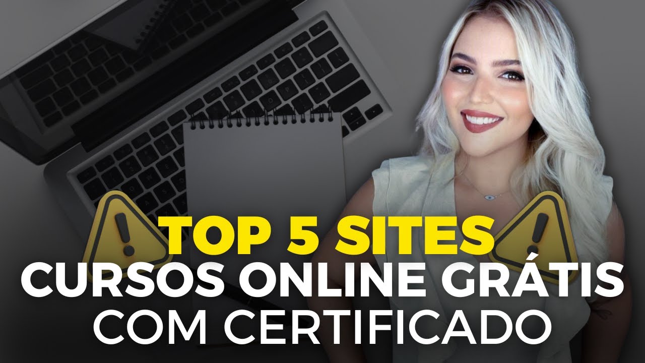 ⚠️ TOP 5 SITES de CURSOS ONLINE GRATUITOS COM CERTIFICADO GRÁTIS em 2024/2025 | Mari Rel