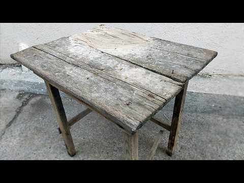 I couldn't leave this poor table! A new rescue adventure.