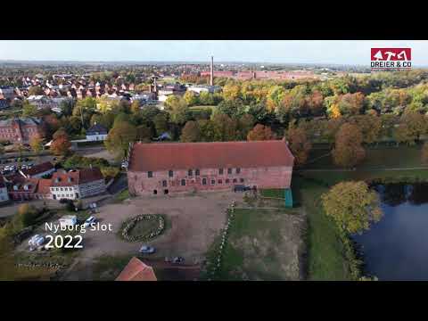 Droneoptagelser Nyborg Slot 2022