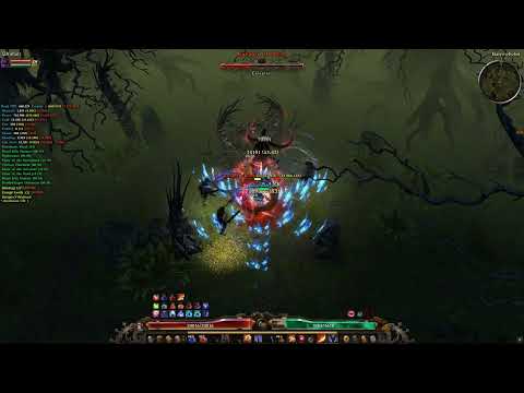 Grim Dawn 1.1.9.8 (public test) - Pierce DW Dervish - Ravager of Flesh (with pharma)