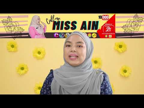 YU. MISS AIN #AKADEMIYOUTUBER #AYU #EVIDEN