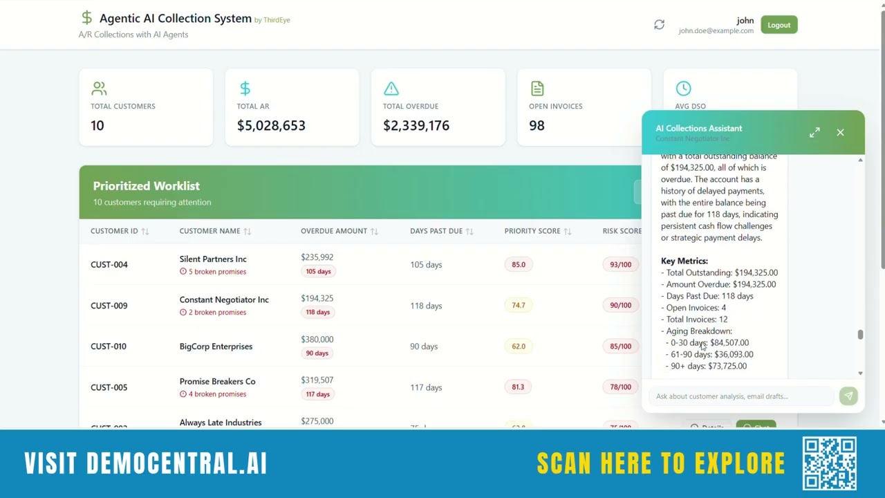 Agentic AI AR System