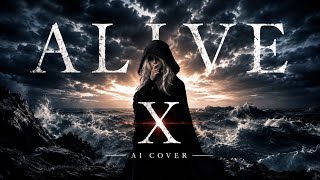 X (X JAPAN)『 ALIVE 』〜もし女性シンガーソングライターが歌ったら〜 AIアレンジ(AI Cover)