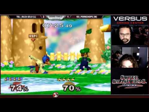 VS Weekly 3/27/16 - Grand Finals -VS|PorkChops (Falco) vs TGL| Blea Gelo (Luigi, Marth) - Melee