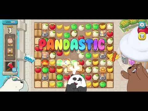 We Bare Bears Match3 Repairs Level 809 - No Boosters