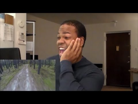 Bear Attack, Man is trying to run away from attacking Bear: GoPro REACTION!!!