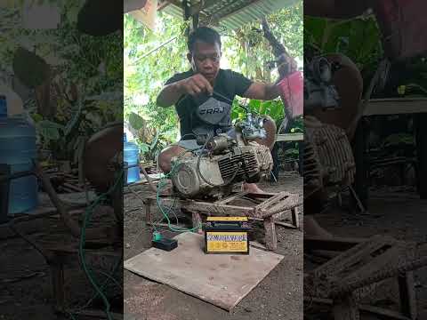 How to Start 110cc Bike Engine Outside Method #shorts