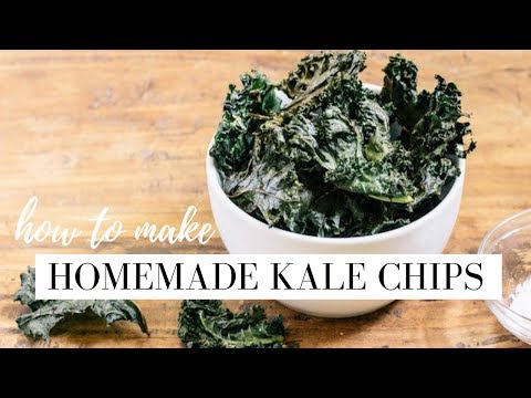 HOW TO MAKE KALE CHIPS | Kale Chip Recipe  | Stacey Flowers