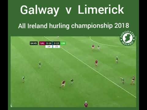 The 2018 All-Ireland Senior Hurling Championship Galway v  Limerick