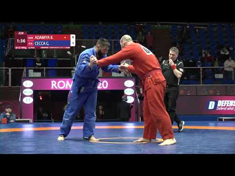1/4 Men's GP Gi - +100 kg: B. ADAMIYA (UKR) v. G. CECCA (ITA)