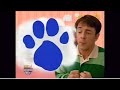 Blue S Clues Steve Dreams About Blue S Paw Print