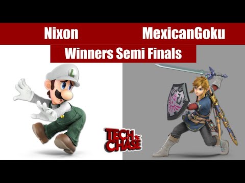 Tech Chase Arcadian 2/6/22 WINNERS SEMI FINALS - Nixon (Luigi) Vs. MexicanGoku (Link)