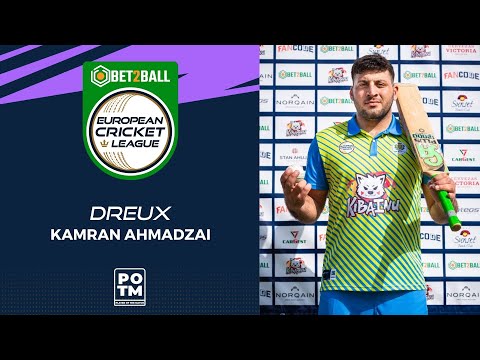POTM: K.Ahmadzai - DRX vs SVH | Highlights | Bet2Ball European Cricket League Day 5, Group A | ECL22