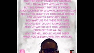 TINIE TEMPAH - FUCK IT IM GONE LYRICS (FT J WARNER)