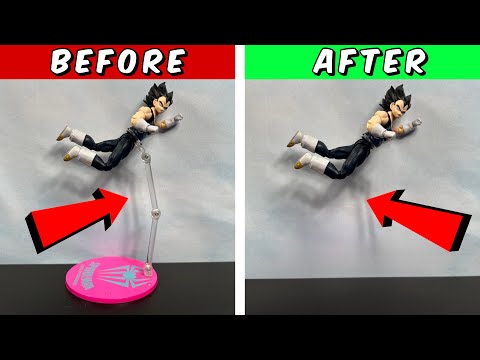 How To Make Action Figures FLY For Stop Motion