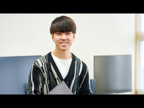 情報学科 【福知山公立大学】2024学生インタビュー　須藤 颯太（情報学部 情報学科）