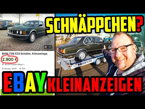 Marco muss SCHNELL HANDELN! - BMW E23 728i - So läuft der OLDTIMER Kauf!