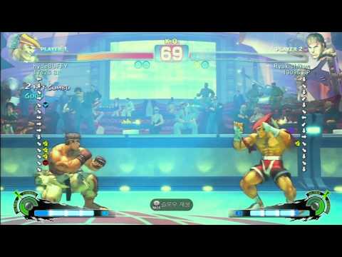 SSF4 Rank Match  hydeBUFFY (AD)  vs  Ryukichikun (RY)