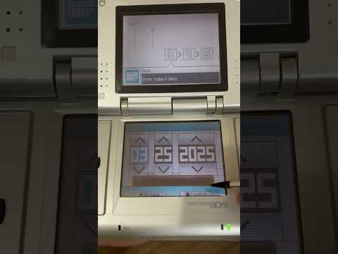 Erste Verwendung des Nintendo DS