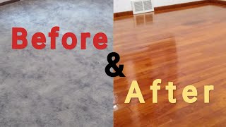 Removing Old Carpet and Exposing Beautiful Hardwood Floors!