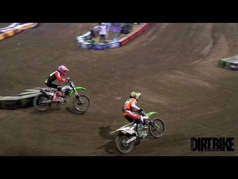 Monster Energy Arenacross 2016 - Josh Hansen vs Jack Brunell Head-to-Head Knockout