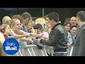 Fans Scream For Gareth Gates On The Red Carpet In 2002 Daily Mail