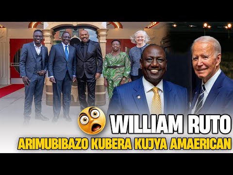 President Ruto mumazi abira kubera kujya muri America,yakodesheje indege ihenze ya Abarabu 😭