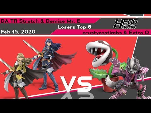 [Smash Ultimate] Xenosaga XXXII (L.Top 6) - DA TR Stretch & Demise Mr. E vs crustyasstimbs & Extra O