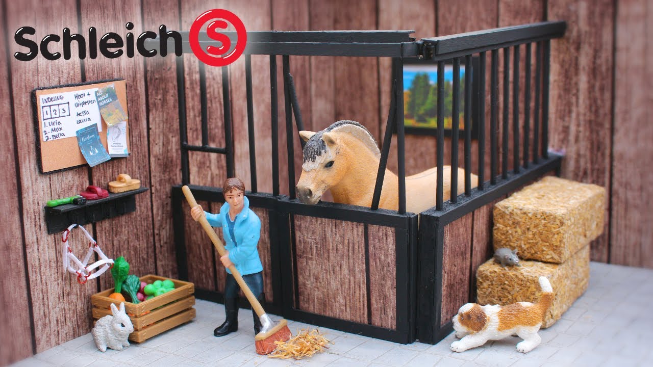 MEGA STALLEN voor de SCHLEICH PAARDEN MANEGE MAKEN! 🤩 Manege serie #14 | Daphne draaft door