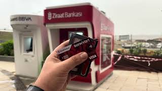 Ziraat Bankası ATM'den Para Çekme