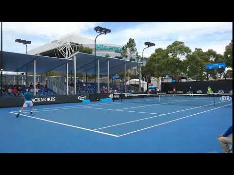 Australian Open Qualifying Sakharov VS Leshem