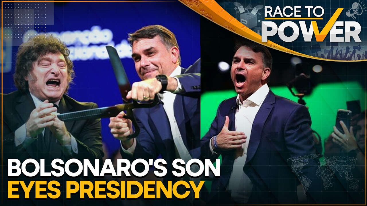 Flávio Bolsonaro Enters Presidential Race With Support From Netanyahu & Javier Milei | Race To Power