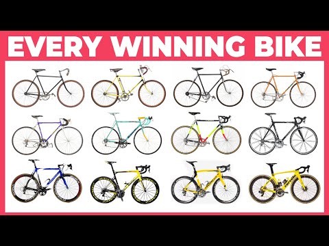 Tour de France Winning Bikes: 1903-2023